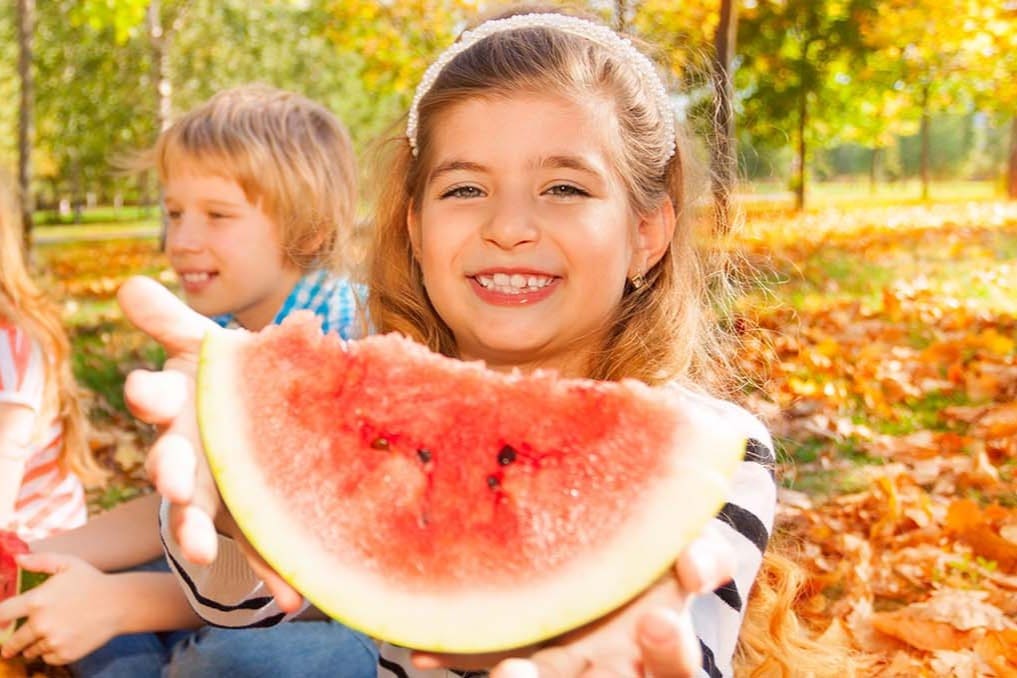 Kinder Essen Käptn Karotte